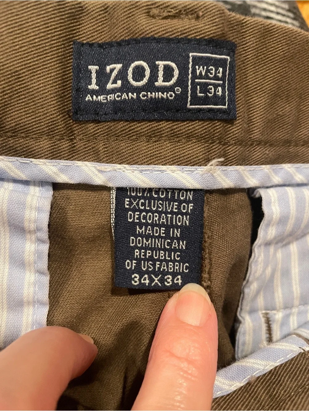 Izod classic straight